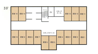 ３階間取り図