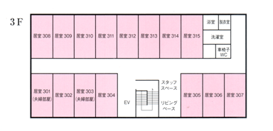 ３階間取り図